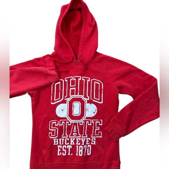 Champion Tops - Ohio State Champion Women’s/Girls Size Medium College Football Hoodie Multicolor
